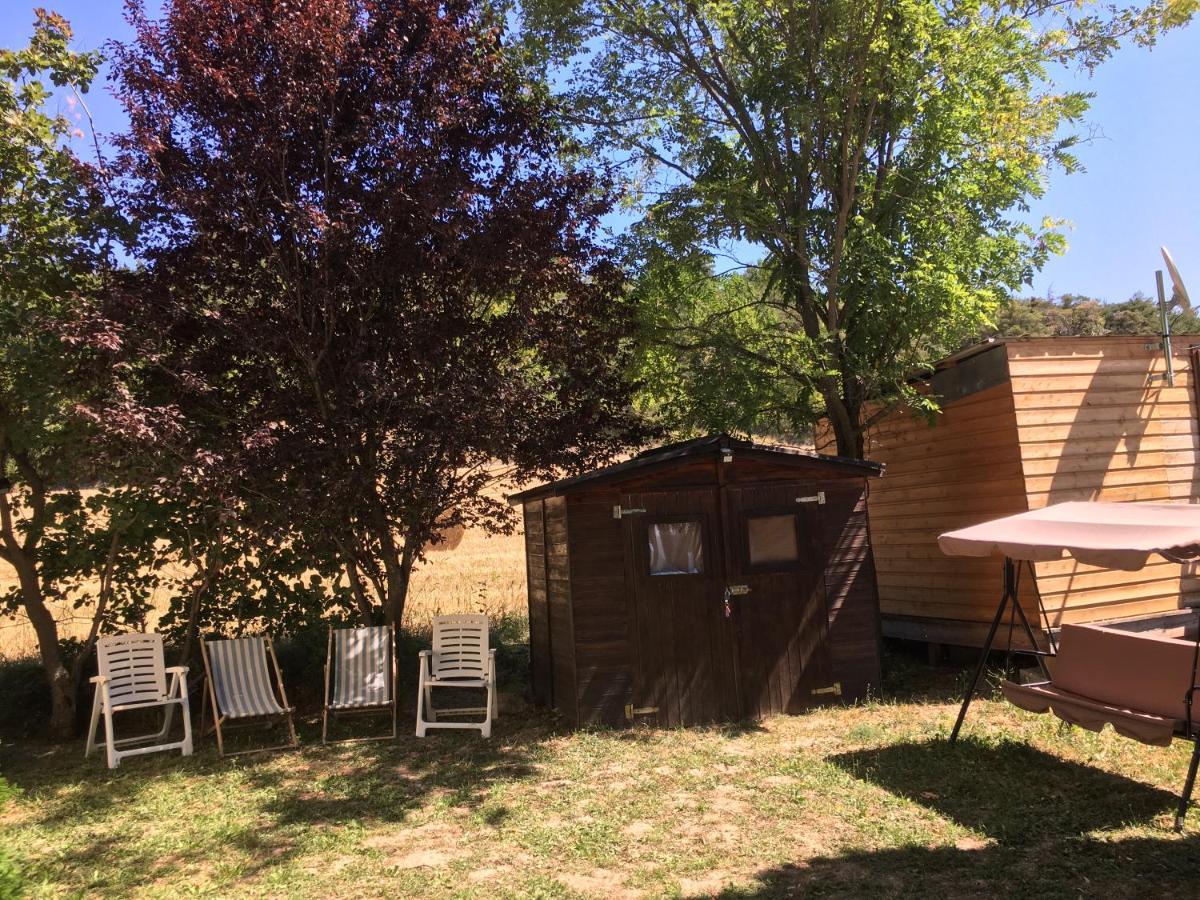 Mobile Home Avec Parking Chorges Ngoại thất bức ảnh